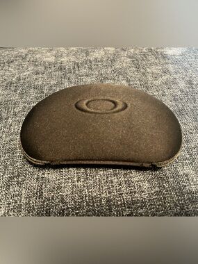 Oakley Black Semi-Hard Sunglass Case with Embossed Logo